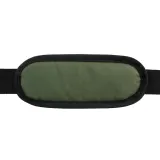 Geantă de sport din poliester reciclat 600D de înaltă densitate Faro – cu logo-ul firmei — fotografia 12