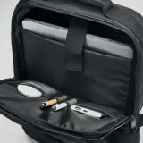 Rucsac laptop din 300D RPET Singapore — fotografia 5