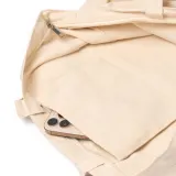 Bag Belmox greige din bumbac 230 g/m² cu fermoar — fotografia 4