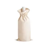 Sacoșă textilă din bumbac 100% pentru sticlă (180 g/m²) Jerome — fotografia 1