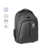 Rucsac troler pentru laptop 15.6'' din poliester 600D Eindhoven – cu logo-ul firmei — fotografia 5