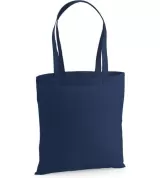 Sacoșă textilă din bumbac organic premium cu mânere lungi - Organic Premium Cotton Tote — fotografia 4
