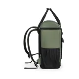 Rucsac termic căptușit din poliester reciclat 600D ripstop 16 L Roma L – cu logo-ul firmei — fotografia 12