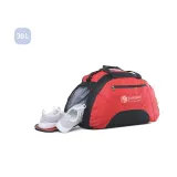 Geantă de sala în poliester 600D Fit – cu logo-ul firmei — fotografia 4