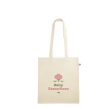 Sacoșă textilă 100% bumbac organic (140 g/m²) Leon — fotografia 5