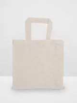 Sacoșe textile din Bumbac SBT 145 g/m² - Natur (cu burduf) — fotografia 5