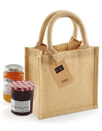 Sacoșă textilă Cadou din Iuta - Jute Petite Gift Bag
