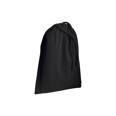 Pungă din bumbac cu șnur, 120 g/m², 15 x 20 cm – cu logo-ul firmei