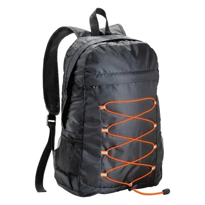 Rucsac retractabil din poliester RIPSTOP 210D, cu 4 buzunare, dintre care două buzunare laterale din plasă – cu logo-ul firmei