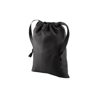 Pungă cadou din R-PET 210T, cu închidere cu șnur, 15 x 20 cm – cu logo-ul firmei