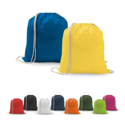 Rucsac fabricat din bumbac reciclat (70%) și poliester (30% rPET) Istanbul – cu logo-ul firmei