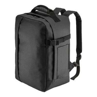Rucsac de călătorie de dimensiuni de cabină, cu compartiment pentru laptop (15), din poliester 600D – cu logo-ul firmei