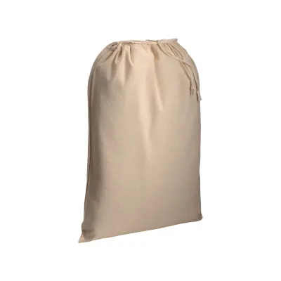 Pungă din bumbac cu șnur, 120 g/m², 30 x 45 cm – cu logo-ul firmei