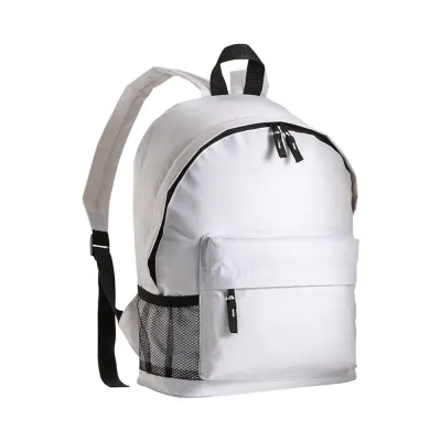 Rucsac din poliester 600D cu 3 buzunare (un buzunar lateral din plasă). Curele de umăr reglabile – cu logo-ul firmei
