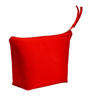 Trusă de cosmetice din bumbac reciclat, 280 g/m² – cu logo-ul firmei