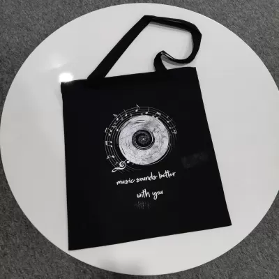 Sacoșe textile din bumbac de cumparaturi cu mânere lungi Mountain
