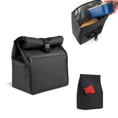 Geantă termică PU „roll top” cu izolație PEVA (7L) Azores cooler bag – cu logo-ul firmei