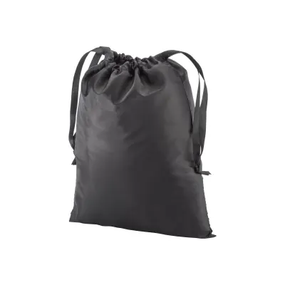 Pungă cadou din R-PET 210T, cu închidere cu șnur, 25 x 30 cm – cu logo-ul firmei