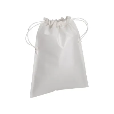 Pungă nețesută de 80 g/m², cu șnururi, 25 x 30 cm – cu logo-ul firmei