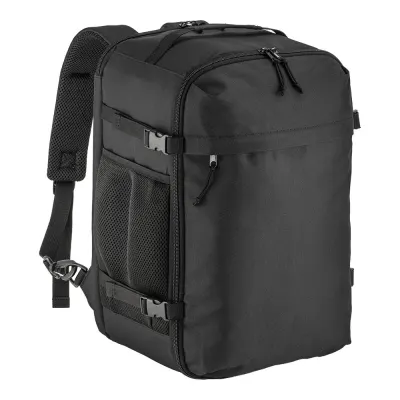Rucsac de călătorie de dimensiuni de cabină, cu compartiment pentru laptop (15), din poliester 600D 600D POLYESTER – cu logo-ul firmei