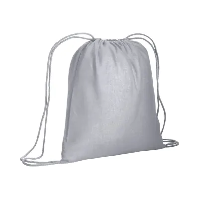 Rucsac din bumbac de 95 g/m², cu închidere cu șnur – cu logo-ul firmei