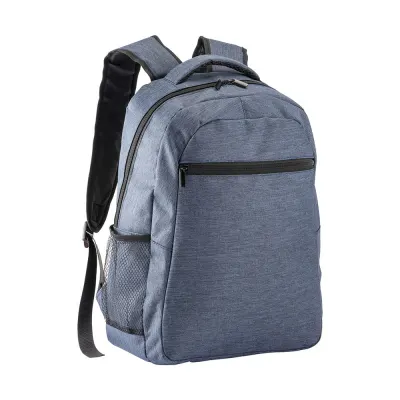 Rucsac pentru laptop (15'') din poliester cu efect melanj – cu logo-ul firmei