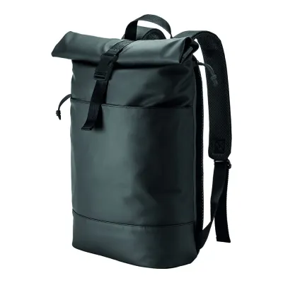 Rucsac moale din PU, rezistent la apă, pentru laptop, cu compartiment pentru notebook – cu logo-ul firmei