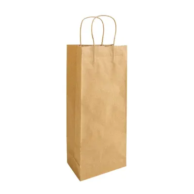 Hârtie 100% reciclată, 100 gr/m², Sacoșă textilă de cumpărături cu pliu lateral din bumbac reciclat din hârtie 100 g/m²
