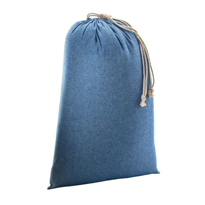 Pungă cadou din bumbac reciclat, 150 g/m², 50 x 75 cm – cu logo-ul firmei