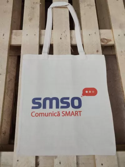 Sacoșe textile din Bumbac SBT 145 g/m² - Natur