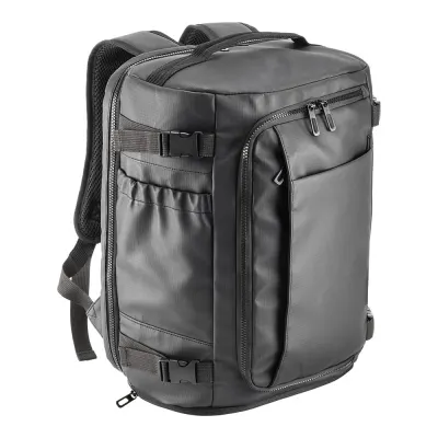 Rucsac de călătorie de dimensiuni de cabină, cu compartiment pentru laptop (15), din poliester 600D cu acoperire din PU – cu logo-ul firmei