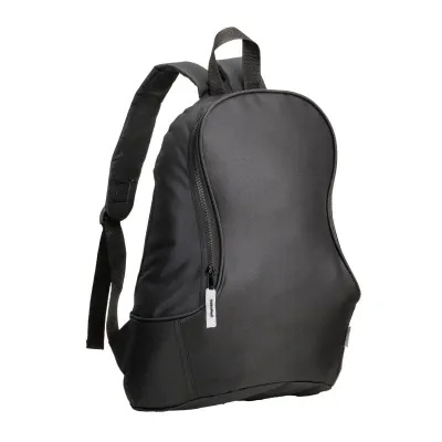 Rucsac din poliester reciclat R-PET, cu bretele căptușite și reglabile – cu logo-ul firmei