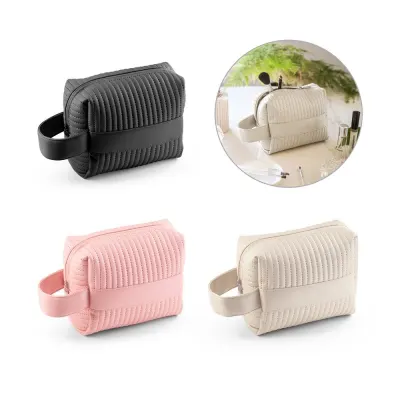 Geantă de mână din PU (21% PU reciclat și 30% poliester reciclat) Gili – cu logo-ul firmei
