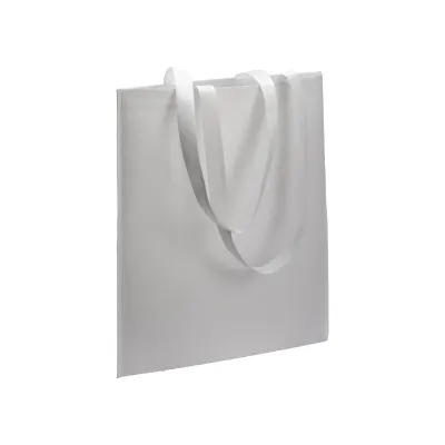 Pungă de cumpărături din R-PET de 70 g/m², sigilată termic – cu logo-ul firmei