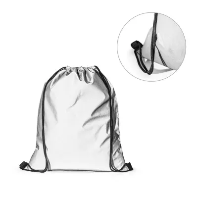 Rucsac cu snur (200 g/m²) Syros – cu logo-ul firmei