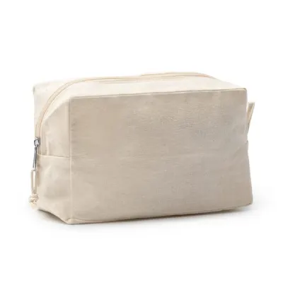 Geantă cosmetice Naro din bumbac 180 g/m² cu fermoar