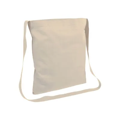 Sacoșă textilă de cumpărături din bumbac de 130 g/m², cu curea de umăr (3 x 118 cm)