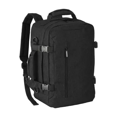Rucsac de călătorie de dimensiuni de cabină, cu compartiment pentru laptop (15), din poliester melanj 900D – cu logo-ul firmei