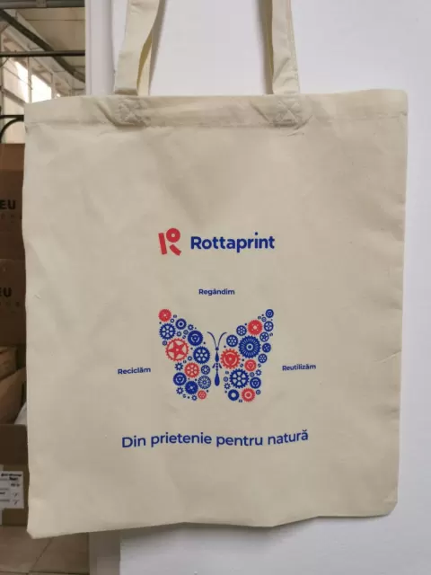 Sacoșe textile din Bumbac SBT 145 g/m² - Natur