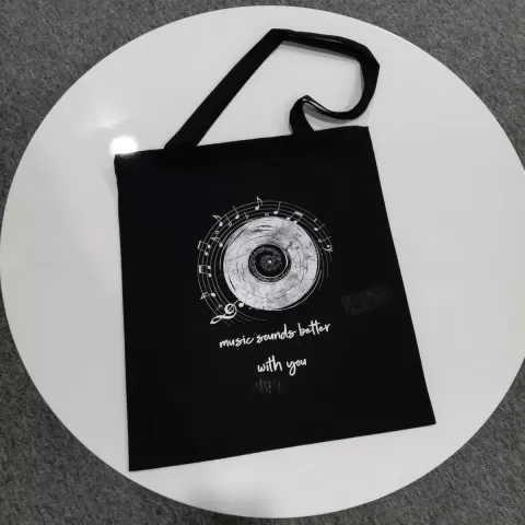 Sacoșe textile din bumbac de cumparaturi cu mânere lungi Mountain