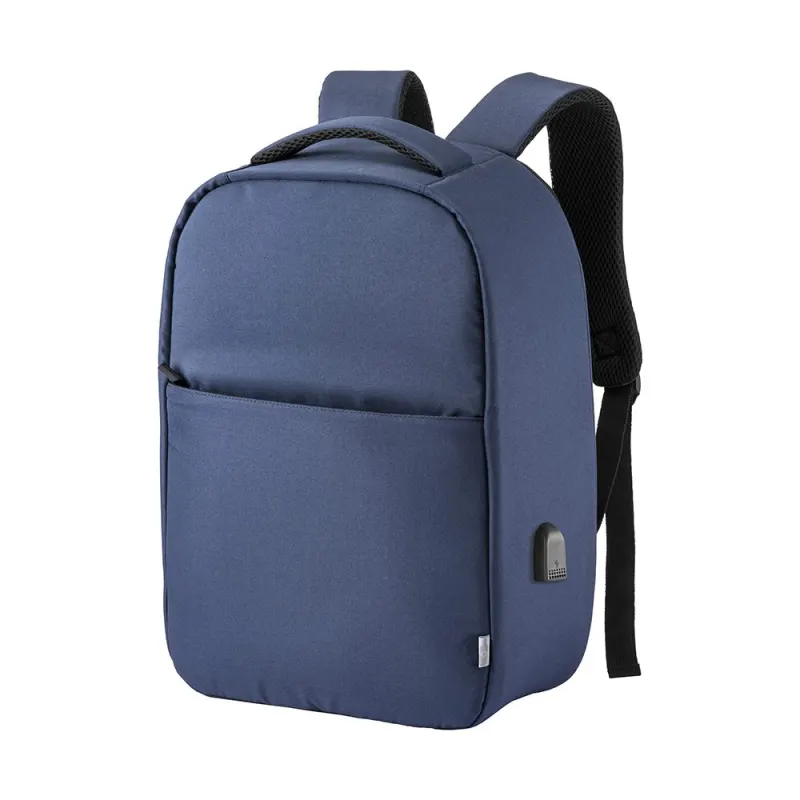 Rucsac pentru laptop (15") din PET reciclat – cu logo-ul firmei