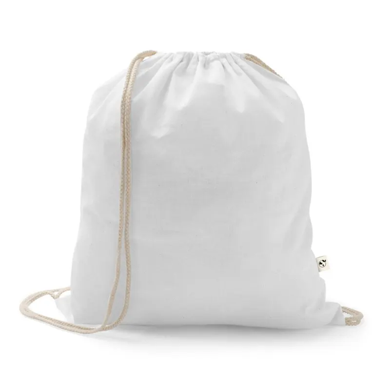 Rucsac fabricat din bumbac reciclat (70%) și poliester (30% rPET) Istanbul – cu logo-ul firmei
