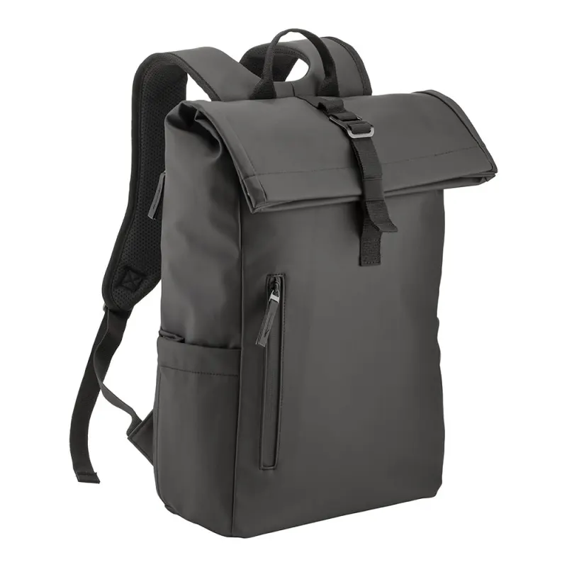 Rucsac din PU moale, rezistent la apă (15") – cu logo-ul firmei