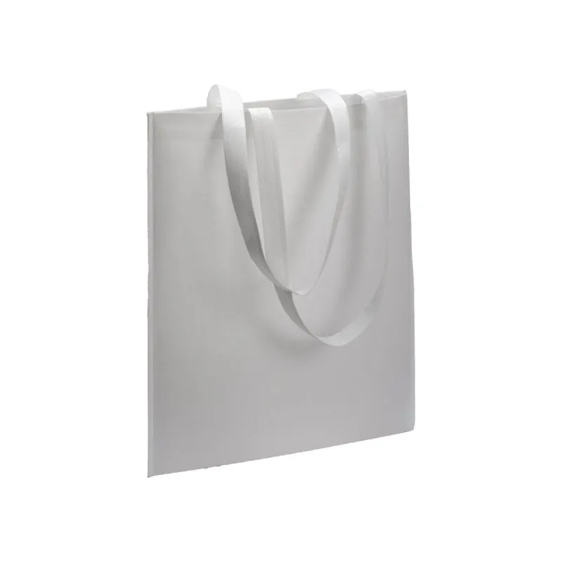 Pungă de cumpărături din R-PET de 70 g/m², sigilată termic – cu logo-ul firmei