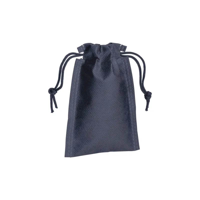 Pungă nețesută de 80 g/m², cu șnururi, 10 x 14 cm – cu logo-ul firmei